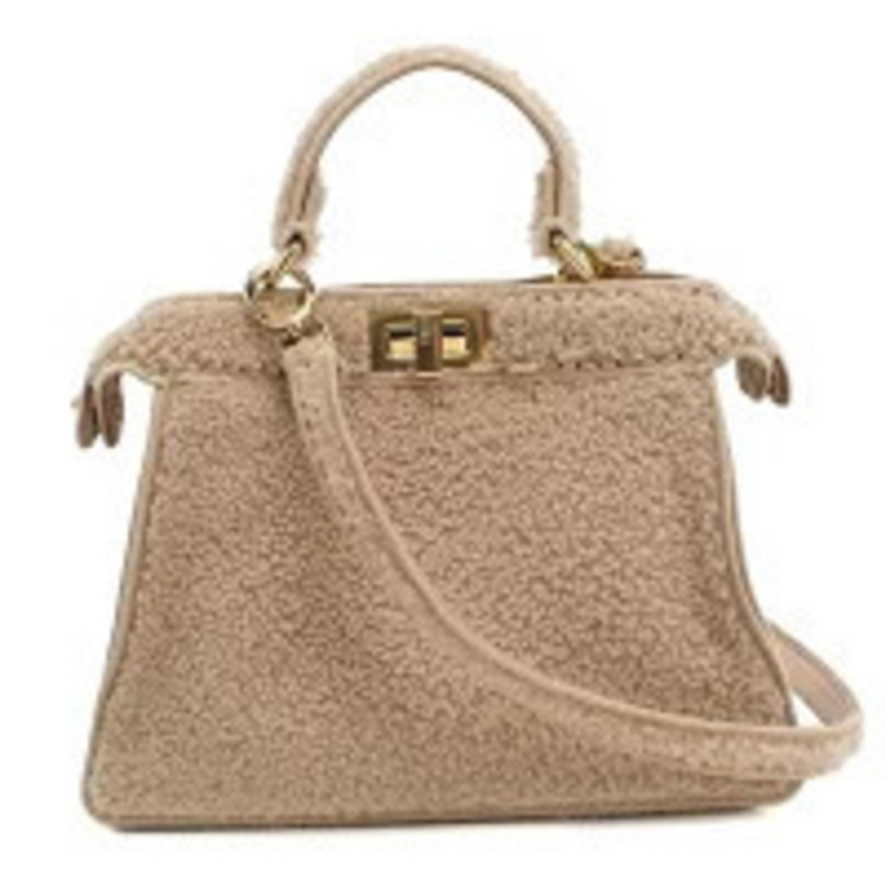Fendi Handbag Peekaboo Pink Bag
